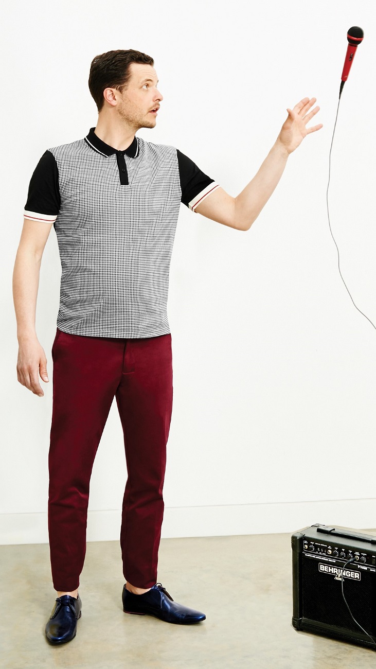 Corona Dogtooth Polo Shirt