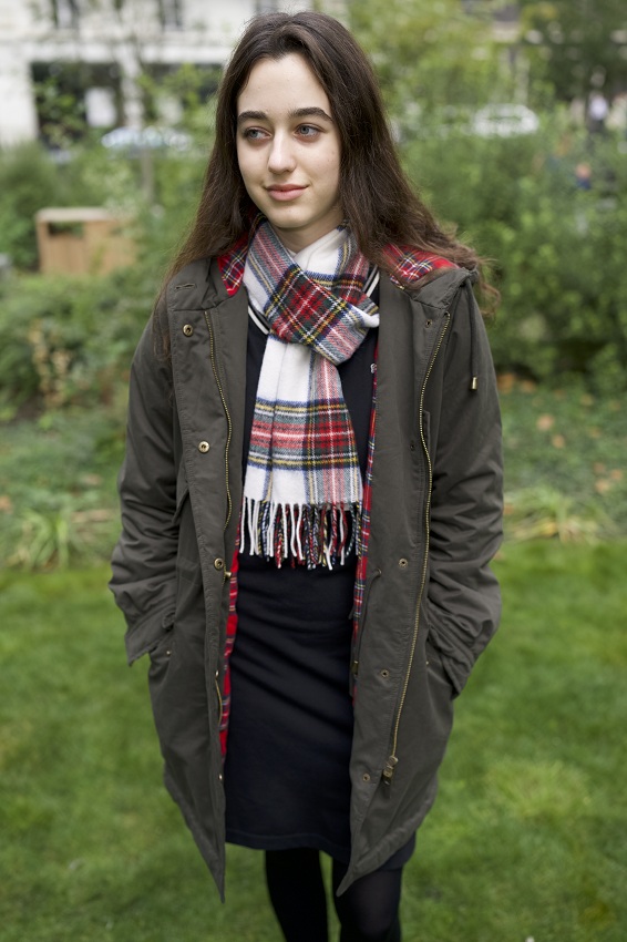 Tobella Fishtail Parka & Stewart Dress Scarf