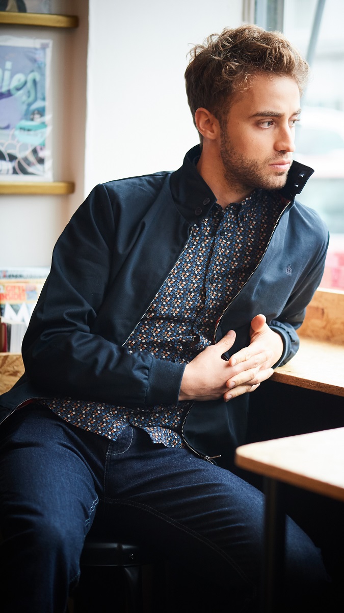 Harrington Jacket in navy