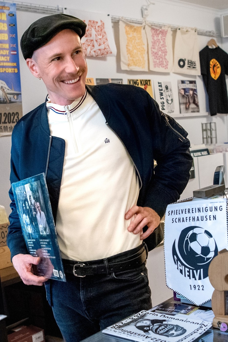 Hardy MA-1 Bomber Jacket with Colliford Cycling Shirt