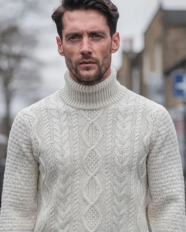 Galaxy Jumper Ecru Marl