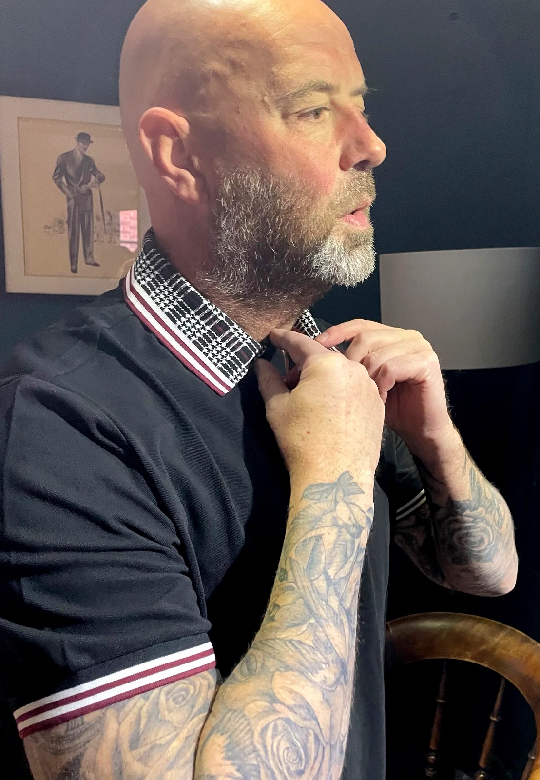 Balam Polo Shirt Black