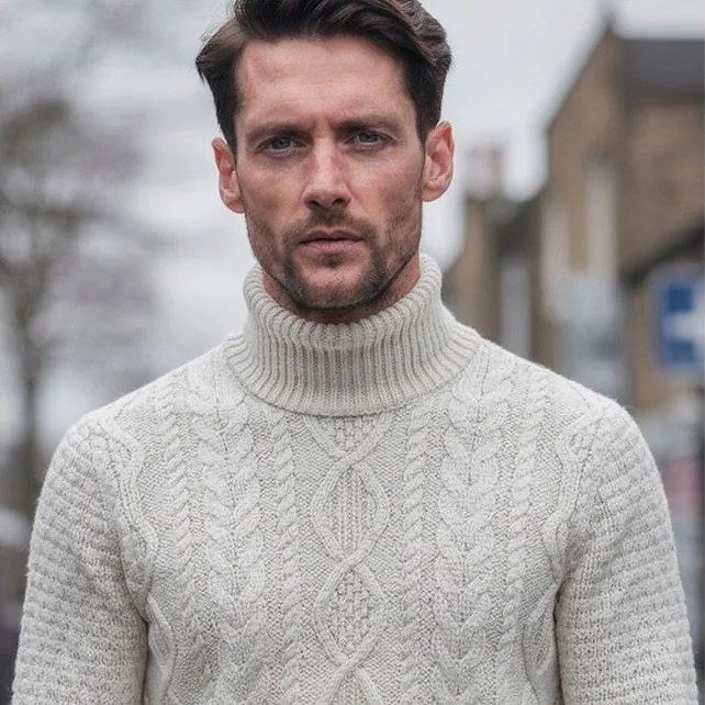 Galaxy Jumper Ecru Marl