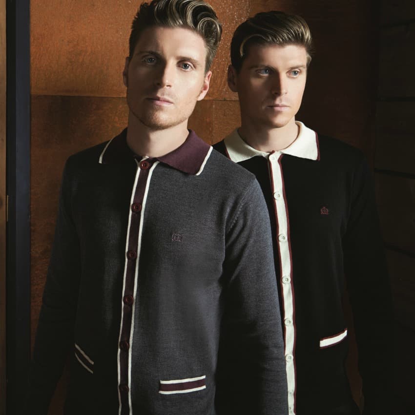 Трикотажные поло с длинным рукавом