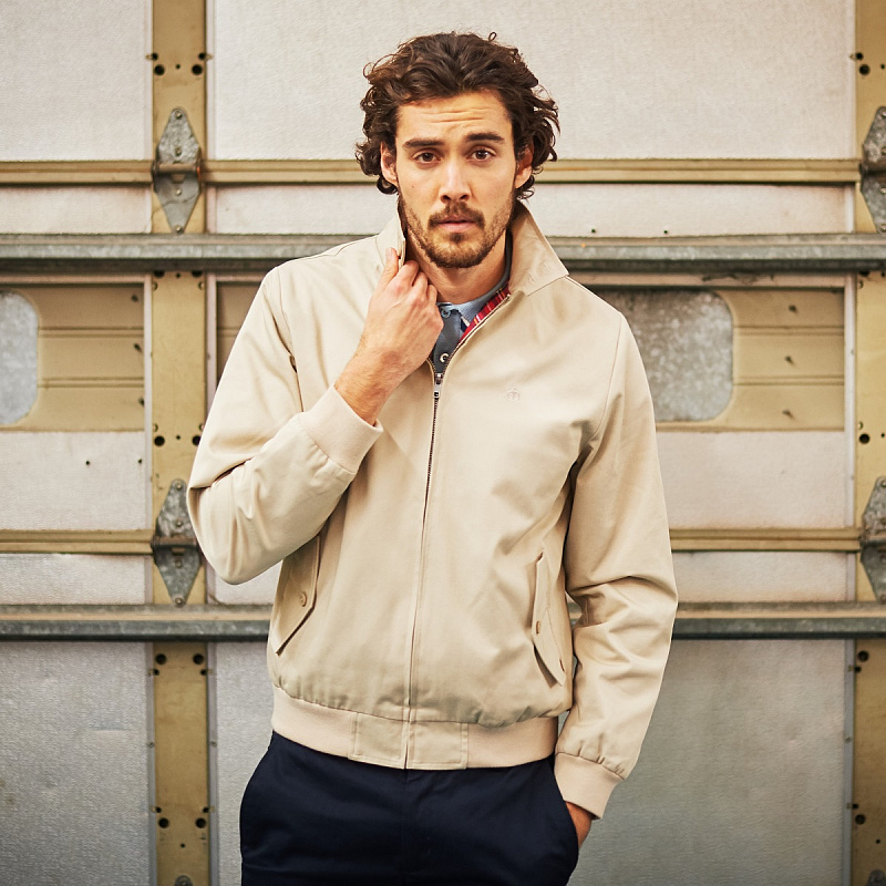 Harrington Jacket in beige color