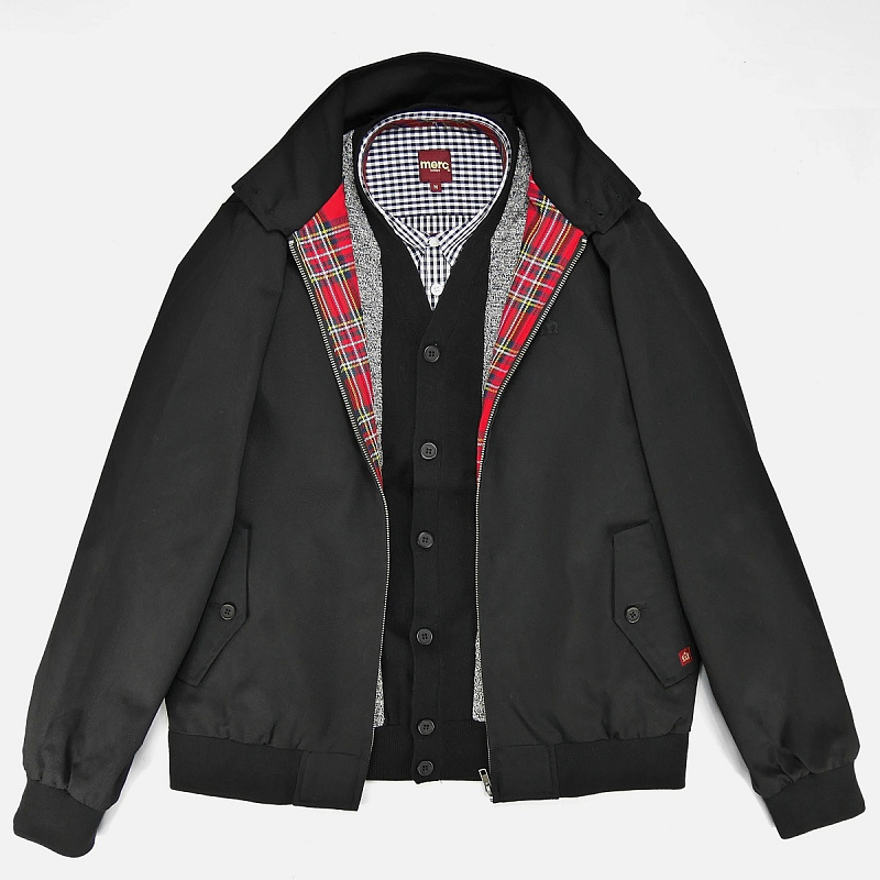 Harrington Jacket Black