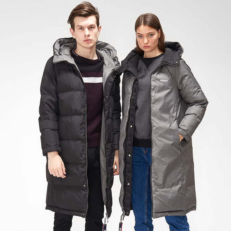 Halley goose down parka (black)