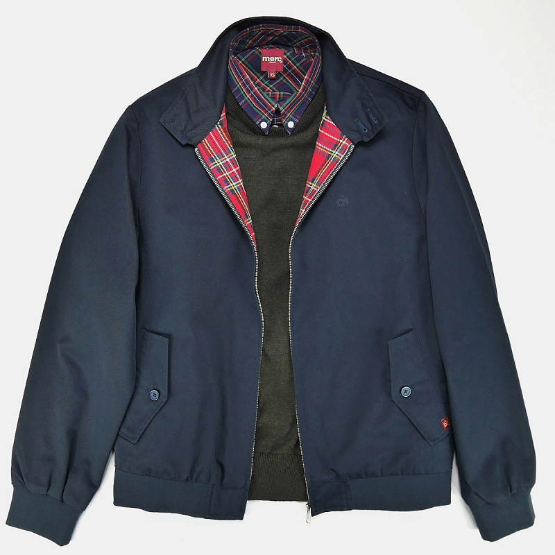 Merc Harrington Jacket Navy