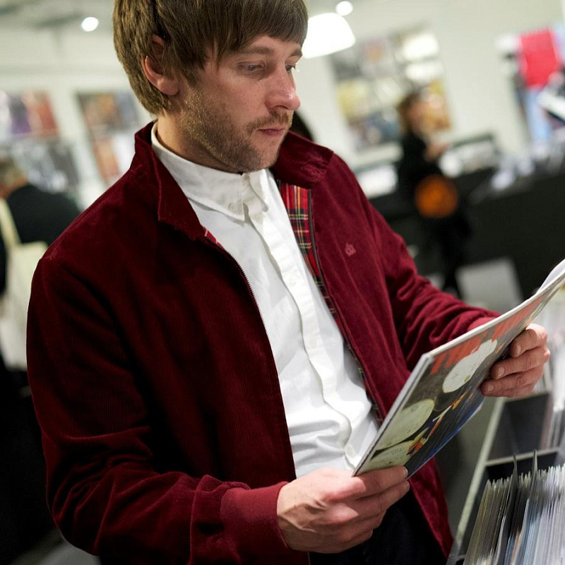 Highbury corduroy Harrington Jacket Wine