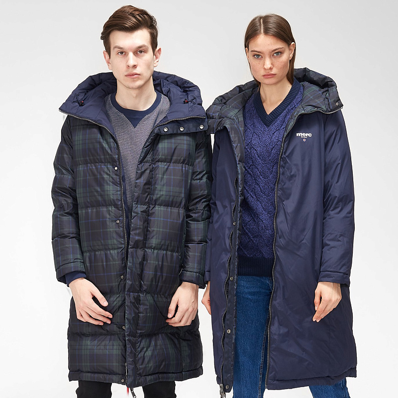 Halley goose down parka (navy)
